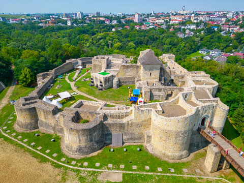 The royal citadel in Suceava, Romania
