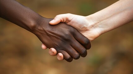 Showing solidarity and understanding for those facin  AI generated illustration