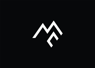 MC  Letter  logo initials logo design and  modern logo