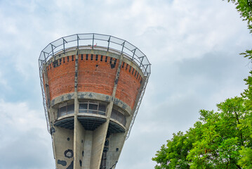 The water tower in Croatian town Vukovar