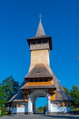 Fototapeta na wymiar Summer day at Barsana monastery in Romania