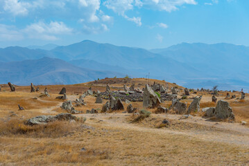 Zorats Karer aka Karahunj ancient sanctuary in Armenia