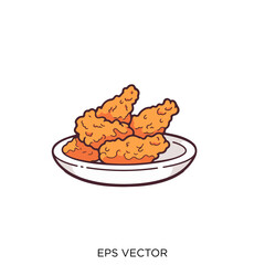fried chicken clipart, fried chicken, drum stick