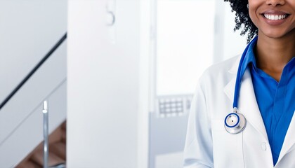 DETALHE DE UM PROFISSIONAL DE SAÚDE  EM UM HOSPITAL