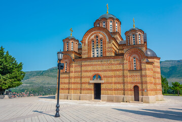 Hercegovacka Gracanica Temple in Bosnian town Trebinje