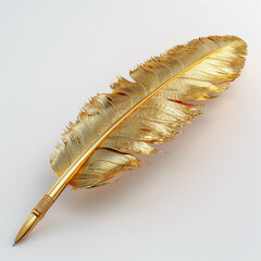 Golden Quill Pen