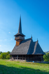 Wooden church in Ethnographic Park Romulus Vuia at Cluj-Napoca, Romania
