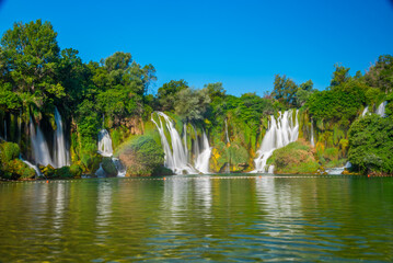 Kravica waterfall in Bosnia and Herzegovina