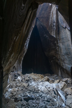 Josip mine inside of the Praid salt mine in Romania
