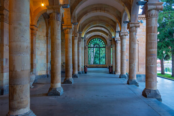 Gallery of Water spa promenade in Armenian town Jermuk