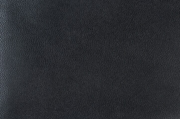 Surface of clean black leather