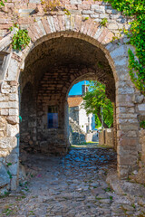 Ruins of the Stari Bar fortress in montenegro