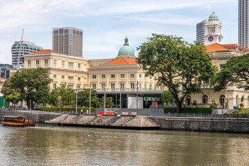 View across the Singapore River