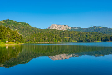 Fototapeta premium Crno Jezero aka Black lake at Durmitor national park in Montenegro