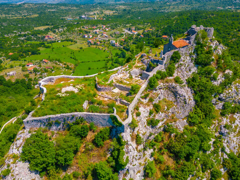 Ancient Illyrian City of Meteon (Medun) in Montenegro