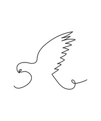 birds line art, vector best line icon.
