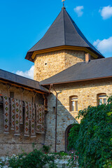 Summer at the Sucevita monastery in Romania