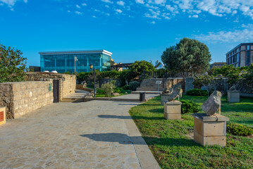 Historical buildings at Qala Ethnographic Complex in Azerbaijan
