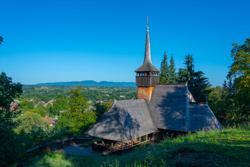 The wooden church from Calinesti Caeni at Calinesti, Romania