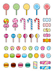 sweet dessert illustration