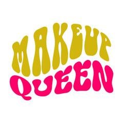 Makeup Queen SVG Cut File