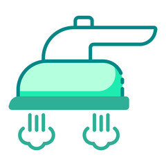 Steam Iron electronic icon