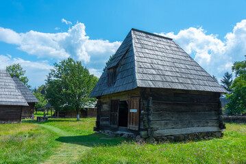 Maramures Village Museum in Sighetu Marmatiei in Romania