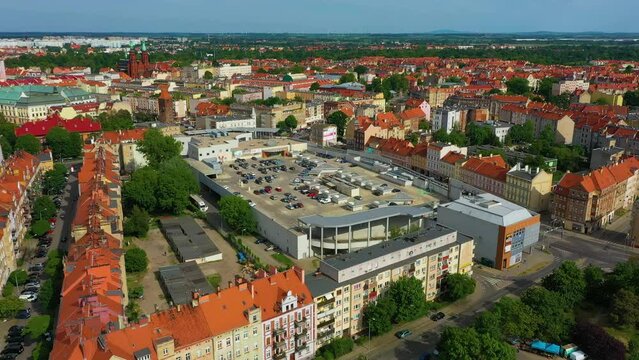 Ferio Legnica Shopping Center Aerial View Poland