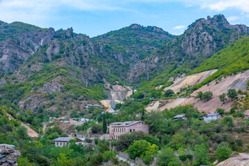 Landscape of Debed canyon in Armenia