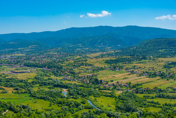 Fototapeta na wymiar Countryside in Bosnia and Herzegovina