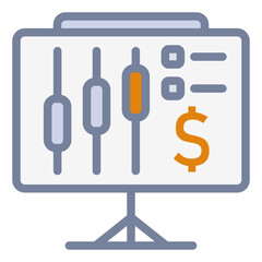 Stock Investment Icon Collection