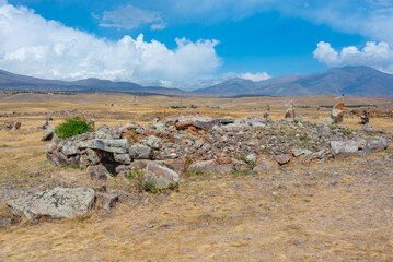 Zorats Karer aka Karahunj ancient sanctuary in Armenia