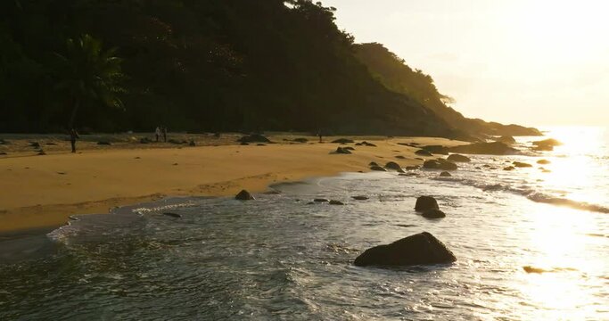 beach in the morning, Shimei Bay of Wanning Hainan China