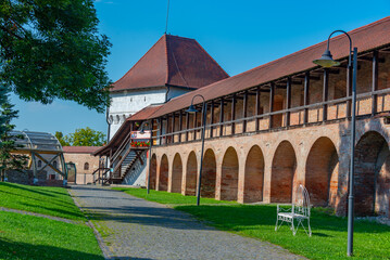 Summer day at the citadel of Targu Mures in Romania