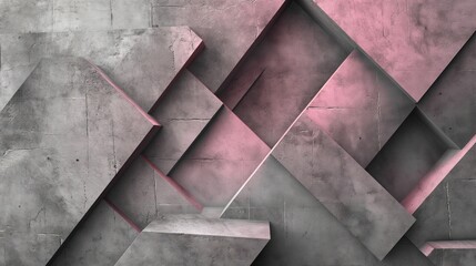 Modern Concrete Fusion Abstract Background Banner