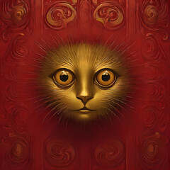 Fototapeta premium Psychedelic Eyes
