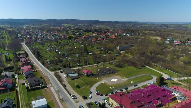 Specialist Hospital Sanok Szpital Aerial View Poland