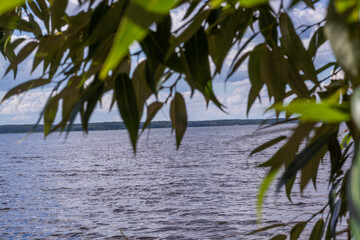 Lake Seliger Ostashkovsky district Tver region. 