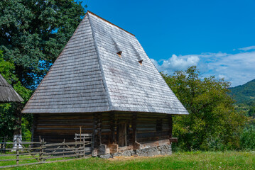 Maramures Village Museum in Sighetu Marmatiei in Romania