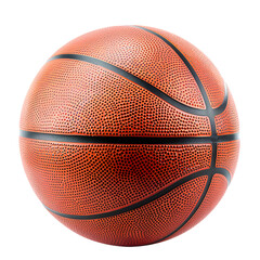 Fototapeta premium Basketball on transparent background Generative AI