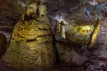 View of the Prometheus cave near Kutaisi, Georgia