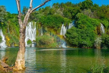 Kravica Waterfall Bosnia And Herzegovina