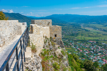 Fototapeta premium Modinakhe Castle in georgia during a summer day