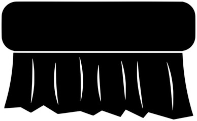 brush illustration laundry silhouette wash logo housework icon black scrubbing equipment clean spray detergent house bucket work mop soap shape broom sponge hygiene for vector graphic background