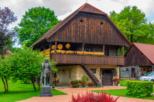 Birth house of former yugoslavian leader Josip Broz Tito in Kumrovec, Croatia