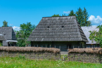 Maramures Village Museum in Sighetu Marmatiei in Romania