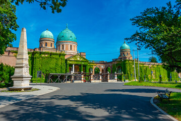 Naklejka premium Mirogoj cemetery in Croatian capital Zagreb