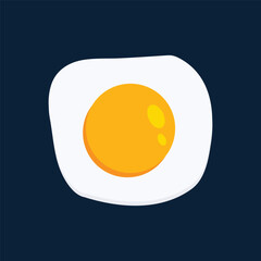 vector icon egg illustration template 