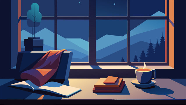 A chilly evening calls for a warm book and a cozy window seat where you can bundle up in a soft blanket and get lost in a thrilling mystery the