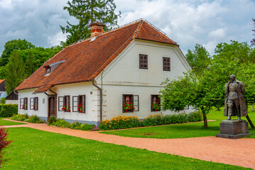 Birth house of former yugoslavian leader Josip Broz Tito in Kumrovec, Croatia